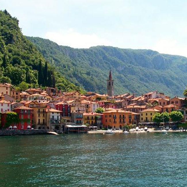 Beautiful Village Of Lake Como, Italy