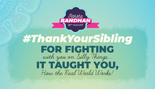 #ThankYourSibling for learning how the real world works