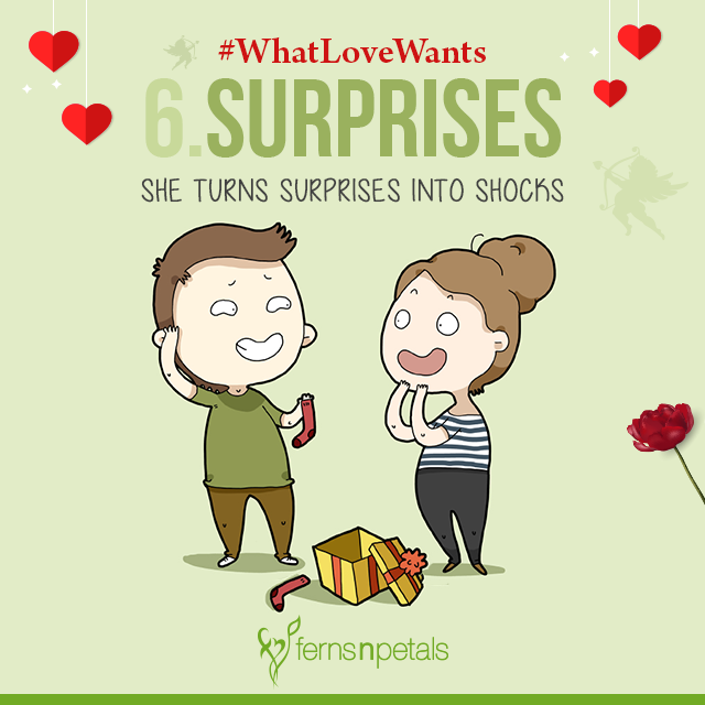 Love Wants Surprises