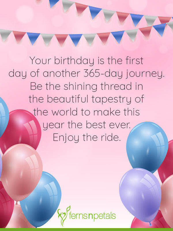 30+ Best Happy Birthday Wishes, Quotes & Messages - Ferns N Petals