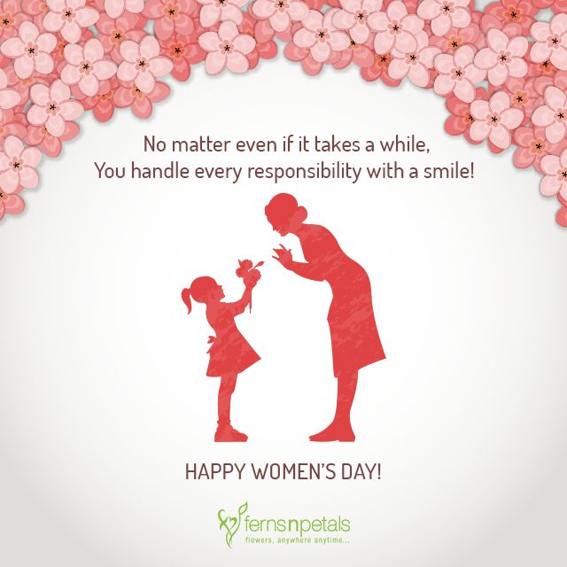 20+ Women's Day Quotes, Wishes and Messages Ferns N Petals