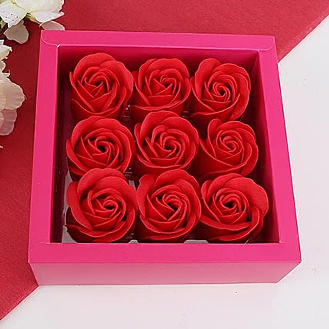 Rose Shaped Paper Soaps