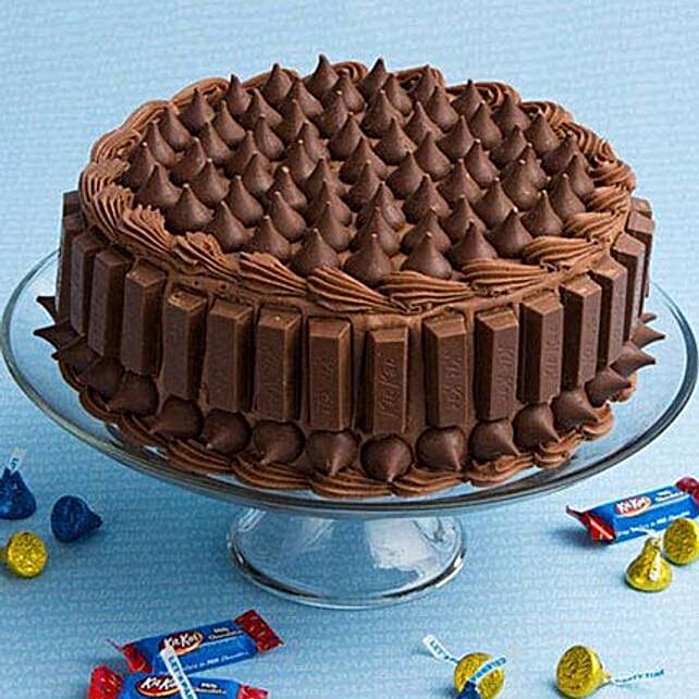 Image result for kit kat chocolate cake