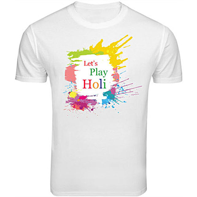 holi special t shirt